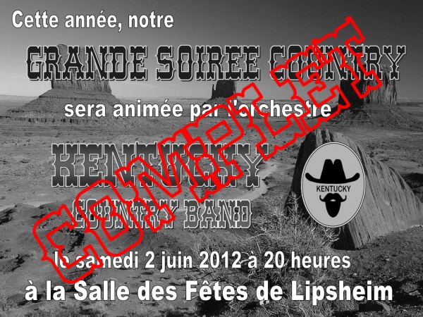 Grande Soir&eacute;e Country avec Kentucky
